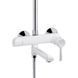 Душова система Qtap Grand Chrome/White QTGRAWCR1004 з тропічним душем|ручною лійкою та виливом на 3 споживачі Хром/Білий (SD00039614) SD00039614 фото 3